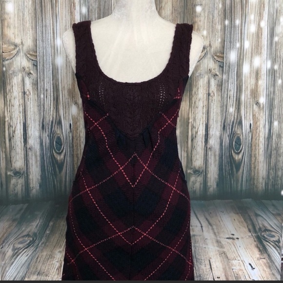 SUPER SALE! Free People Multi-Color Knit Dress - Picture 2 of 8